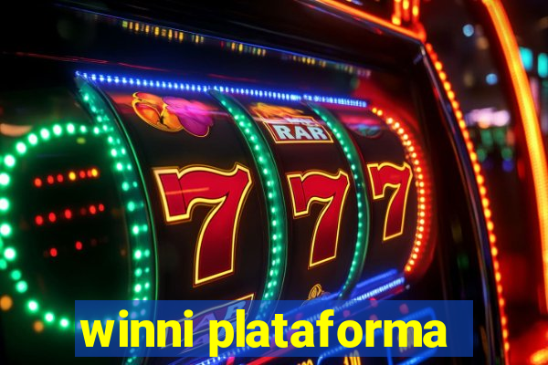 winni plataforma